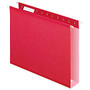 Pendaflex; Premium Reinforced Color Extra-Capacity Hanging Folders, Letter Size, Red, Pack Of 25