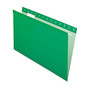 Pendaflex; Premium Reinforced Color Hanging Folders, Legal Size, Bright Green, Pack Of 25