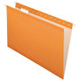 Pendaflex; Premium Reinforced Color Hanging Folders, Legal Size, Orange, Pack Of 25