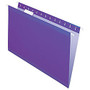 Pendaflex; Premium Reinforced Color Hanging Folders, Legal Size, Violet, Pack Of 25