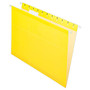Pendaflex; Premium Reinforced Color Hanging Folders, Letter Size, Yellow, Pack Of 25