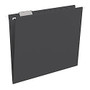 Smead; Hanging File Folders, 1/5-Cut Adjustable Tab, 11 3/4 inch; x 9 1/4 inch;, Letter Size, , Black, Box Of 25
