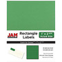 JAM Paper; Mailing Address Labels, 2 5/8 inch; x 1 inch;, Astrobright Gamma Green, Pack Of 120