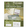 Maco Mailing Label - Permanent Adhesive - 1 inch; Width x 2.63 inch; Length - 30 / Sheet - Rectangle - Laser, Inkjet - White - 750 / Pack