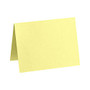 LUX Folded Cards, A6, 4 5/8 inch; x 6 1/4 inch;, Lemonade Yellow, Pack Of 1,000