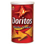 Doritos Chips, 3.25 Oz. Canisters, Carton Of 12