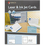 MACO Micro-perforated Laser/Ink Jet Post Cards - 6 inch; x 4 inch; - 100 / Box - White