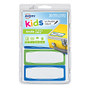 Avery; Kids' Permanent Waterproof Labels, 3 1/2 inch; x 1 1/4 inch;, White, Pack Of 20