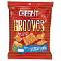 Keebler Cheez-It Grooves Crispy Cracker Chips - Zesty Cheddar Ranch - 3.25 oz - 6 / Carton