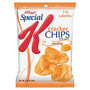 Kellogg's Special K Cracker Chips - Cheddar Cheese - Pouch - 1.06 oz - 6 / Box