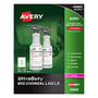 Avery; UltraDuty&trade; GHS Chemical Labels, 3 1/2 inch; x 5 inch;, White, Box Of 200