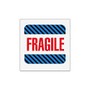 Tape Logic; Preprinted Shipping Labels,  inch;Fragile, inch; 4 inch; x 4 inch;, Blue/Red/White, Roll Of 500
