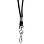 C-Line; Standard Lanyards With Swivel Hooks, 36 inch;L, Black, Pack Of 24