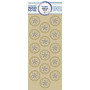 Geographics; Embossed Award Seals, 1 1/2 inch; Diameter, Gold/Silver, Pack Of 45