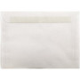 JAM Paper; Booklet Envelopes, 9 inch; x 12 inch;, Clear, Pack Of 25