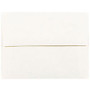 JAM Paper; Booklet Invitation Envelopes, A2, 4 3/8 inch; x 5 3/4 inch;, 30% Recycled, White, Pack Of 25