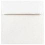 JAM Paper; Square Invitation Envelopes, 8 inch; x 8 inch;, White, Pack Of 25