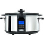Bella Portable 6.5 QT. Slow Cooker with Searing Pot
