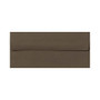 LUX Envelopes, #10, 4 1/8 inch; x 9 1/2 inch;, Chocolate Brown, Pack Of 50