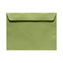 LUX Envelopes, Booklet, 9 inch; x 12 inch;, Avocado Green, Pack Of 250