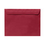 LUX Envelopes, Booklet, 9 inch; x 12 inch;, Garnet Red, Pack Of 500