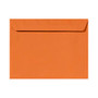 LUX Envelopes, Booklet, 9 inch; x 12 inch;, Mandarin Orange, Pack Of 250