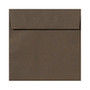 LUX Square Envelopes, 6 1/2 inch; x 6 1/2 inch;, Chocolate Brown, Pack Of 250