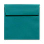 LUX Square Envelopes, 6 1/2 inch; x 6 1/2 inch;, Teal, Pack Of 250