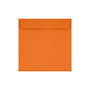 LUX Square Envelopes, 7 1/2 inch; x 7 1/2 inch;, Mandarin Orange, Pack Of 1,000