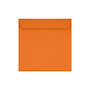 LUX Square Envelopes, 7 1/2 inch; x 7 1/2 inch;, Mandarin Orange, Pack Of 50