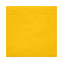 LUX Square Envelopes, 7 1/2 inch; x 7 1/2 inch;, Sunflower Yellow, Pack Of 250