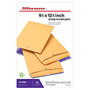 Office Wagon; Brand Clasp Envelopes, 9 1/2 inch; x 12 1/2 inch;, Brown, Box Of 100