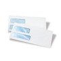 Office Wagon; Brand Double-Window Envelopes, #9, 3 7/8 inch; x 8 7/8 inch;, White, Moisture Seal, Box Of 500