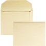Quality Park Document Envelope - Document - 12 inch; Width x 9 inch; Length - 28 lb - Gummed - Paper - 100 / Box - Cameo Buff
