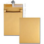 Quality Park Expansion Mailer - Expansion - 12 inch; Width x 15 inch; Length - 2 inch; Gusset - 40 lb - Peel & Seal - Kraft - 100 / Carton - Brown Kraft