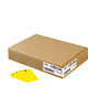 Avery Colored Shipping Tag - 4.75 inch; Length x 2.37 inch; Width - 1000 / Box - Yellow