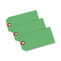 Avery Colored Shipping Tag - 4.75 inch; Length x 2.37 inch; Width - Rectangular - 1000 / Box - Green