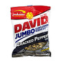 David Jumbo Sunflower Seed Pouches, Cracked Pepper, 5.25 Oz, Box Of 12