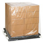 Office Wagon Brand 1 Mil Clear Pallet Covers 48 inch; x 42 inch; x 48 inch;, Box of 150