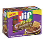 Jif To Go Chocolate Silk Peanut Butter & Chocolate Flavored Spread, 12 Oz, Box Of 8