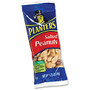 Planters Salted Peanuts - Individually Wrapped - Salty - Packet - 1.75 oz - 4 / Box