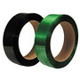 Smooth Polyester Strapping, 1/2 inch; Wide x .025 Gauge, 5,800', 16 inch; x 6 inch; Core, 775 Lb. Break Strength, Green