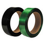 Smooth Polyester Strapping, 1/2 inch; Wide x .028 Gauge, 3,250', 16 inch; x 3 inch; Core, 820 Lb. Break Strength, Black