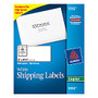 Avery; White Copier Shipping Labels, 2 inch; x 4 1/4 inch;, Box Of 1,000