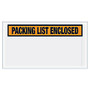 B O X Packaging Packing List Enclosed Envelopes, 5 1/2 inch; x 10 inch;, Case Of 1,000