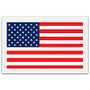 Office Wagon; Brand Packing List Envelopes, 5 1/4 inch; x 8 inch;, USA Flag, Pack Of 1,000