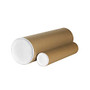 Office Wagon; Brand Heavy-Duty Kraft Mailing Tubes, 5 inch; x 36 inch;, 80% Recycled, Kraft, Pack Of 15