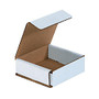 Office Wagon; Brand White Corrugated Mailers, 3 inch; x 3 inch; x 1 inch;, Pack Of 50