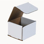 Office Wagon; Brand White Corrugated Mailers, 4 inch; x 4 inch; x 3 inch;, Pack Of 50