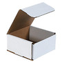 Office Wagon; Brand White Corrugated Mailers, 6 inch; x 6 inch; x 3 inch;, Pack Of 50